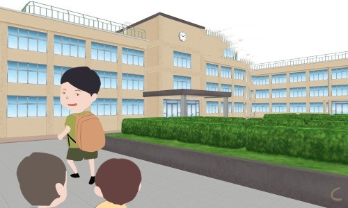 英语<a href=/zuowen/ target=_blank class=infotextkey>作文</a>四年级我的学校