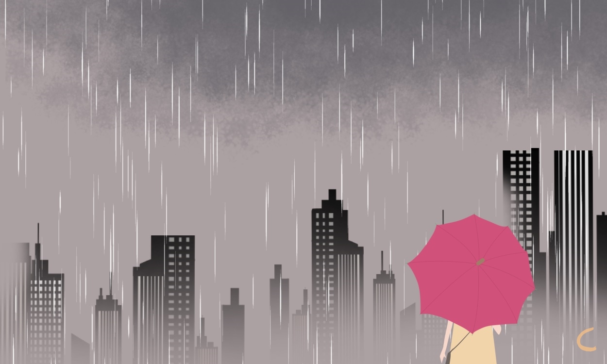 下雨天的唯美句子