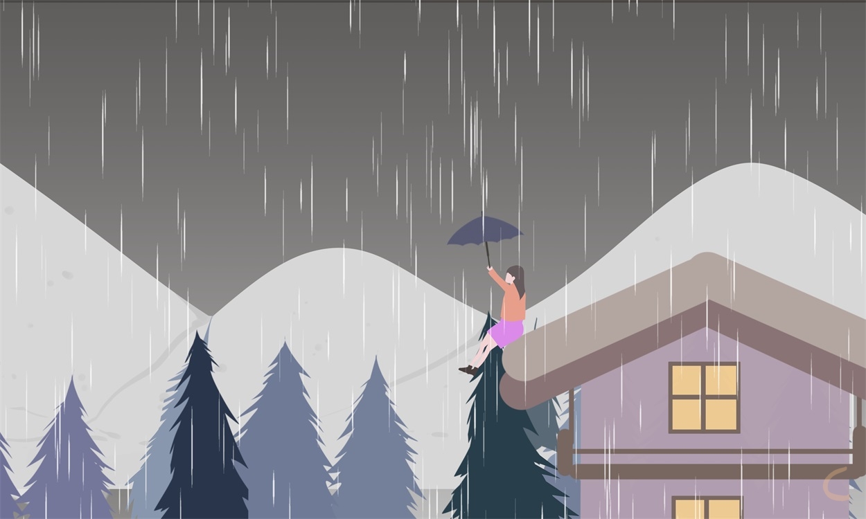 下雨天伤感又干净的文案