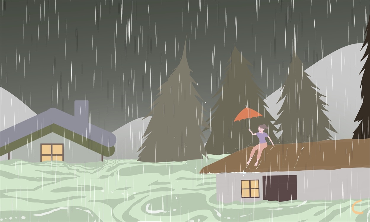 忧伤唯美下雨天句子