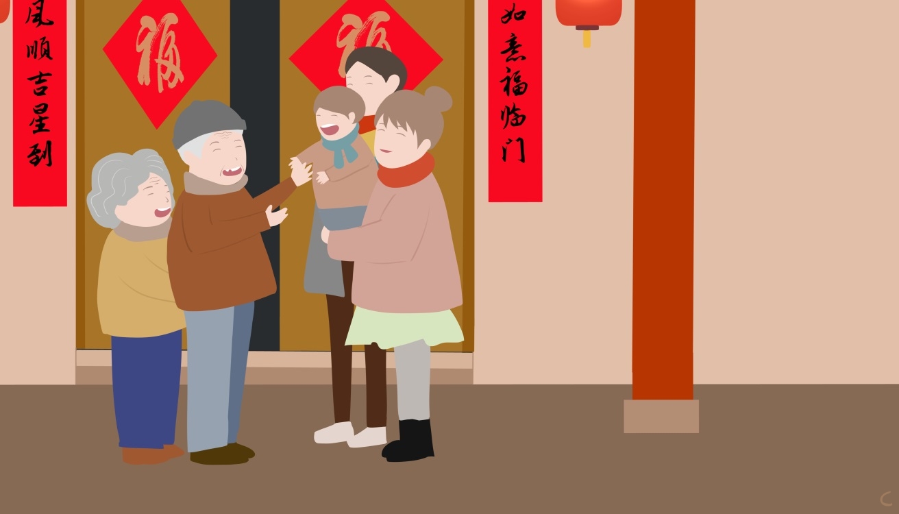 描写春节的古诗