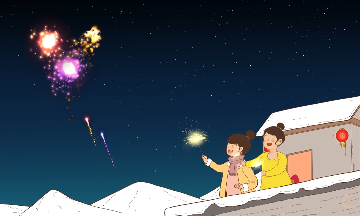 除夕夜发的句子文案