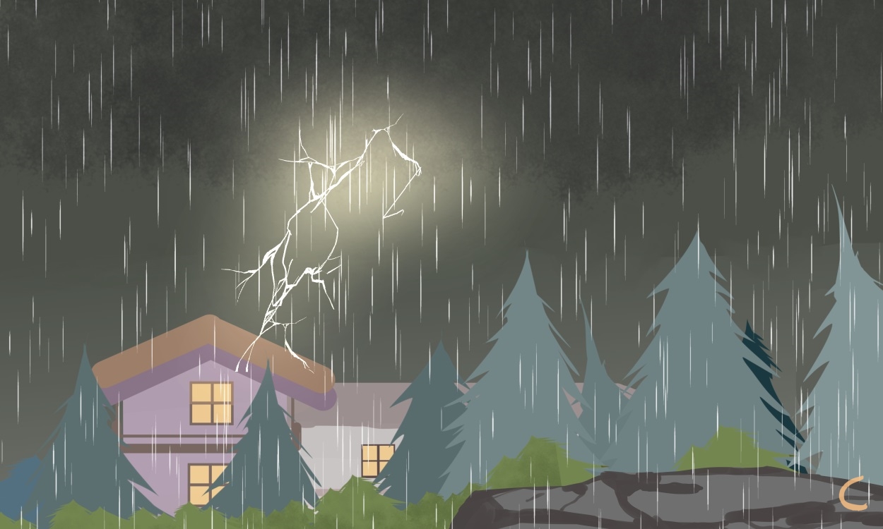 下雨伤感文案短句扎心